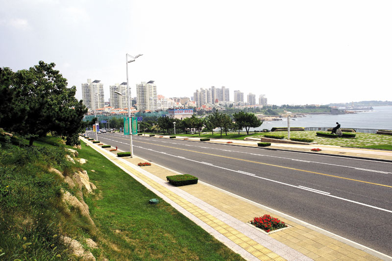 青島市東海路綠化美化環(huán)境工程（魯班獎、中國市政金杯獎工程）